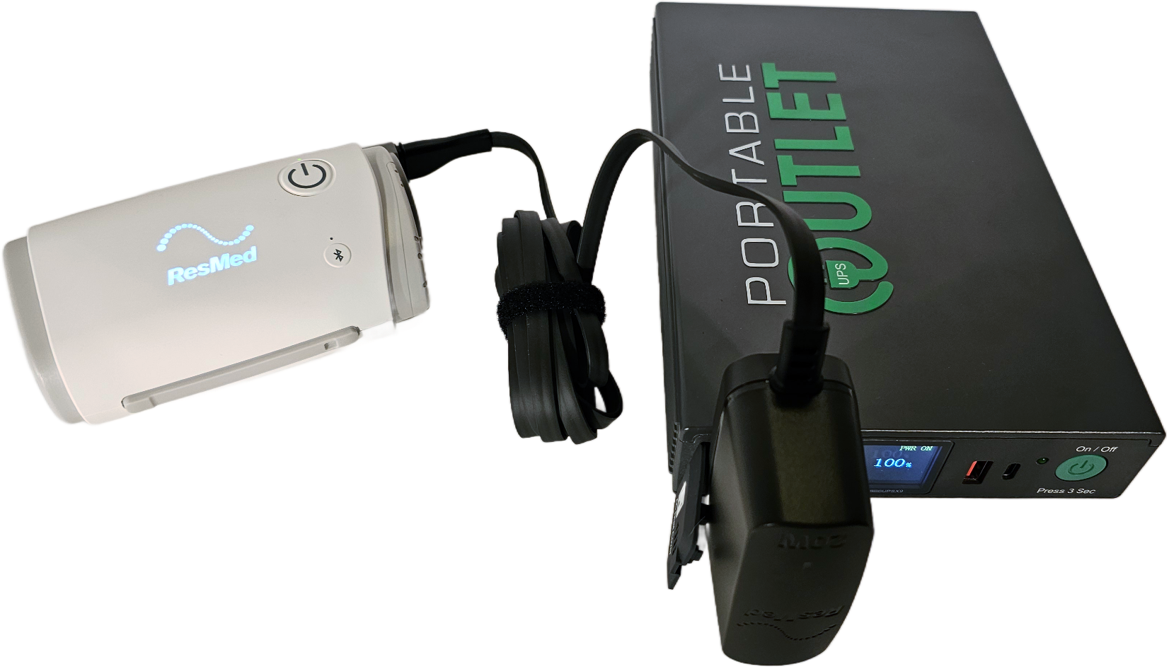Portable Outlet® X9 CPAP Battery and Uninterruptible Power Supply